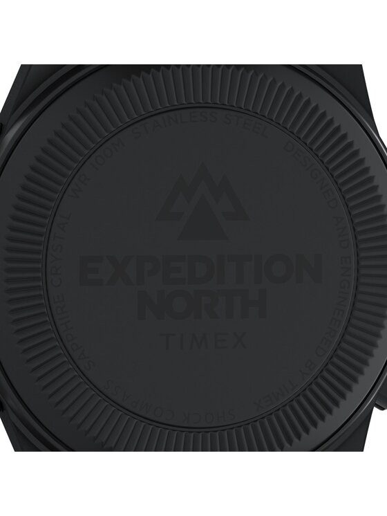 Timex Ceas Timex Tide-Temp-Compass 43mm Eco-Friendly Strap TW2V21800 Negru