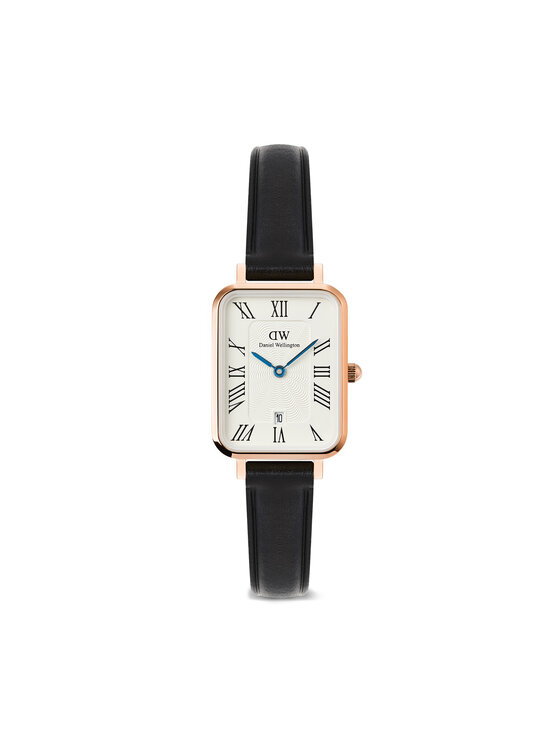 Daniel Wellington Годинник Daniel Wellington Quadro Sterling Roman Numerals DW00100862 Чорний
