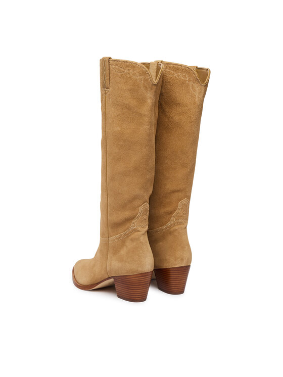 LAUREN RALPH LAUREN Kozačky LAUREN RALPH LAUREN 802P12042001 Hnědá