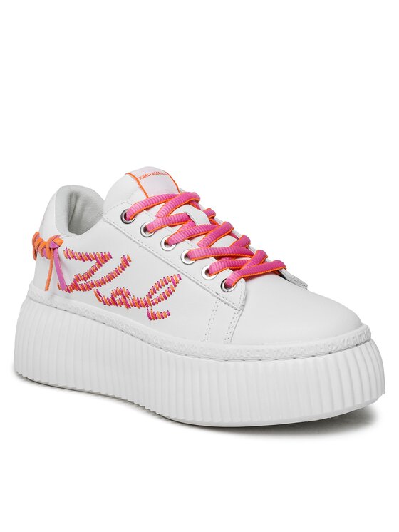 Sneakers KARL LAGERFELD KL42372 Alb