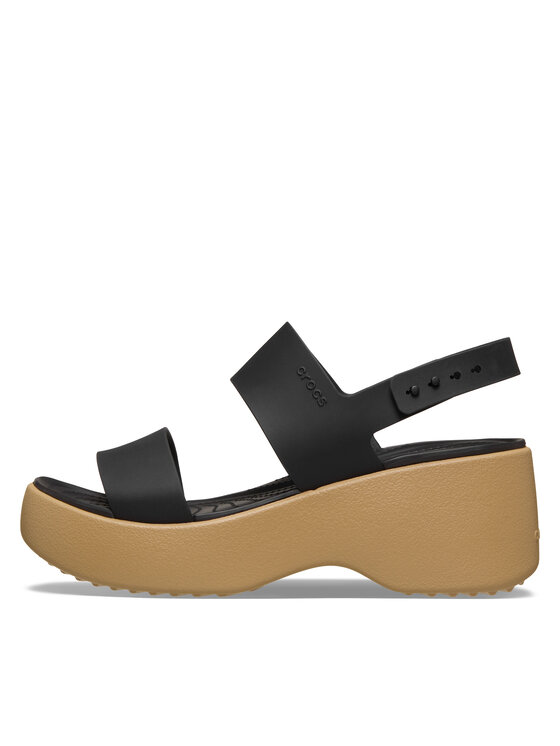 Crocs Босоніжки Crocs Brooklyn Sky Sandal 212250 Чорний
