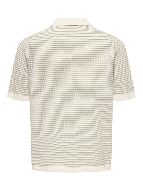 Only & Sons Only & Sons Поло Kian 22033457 Бежевий Relaxed Fit