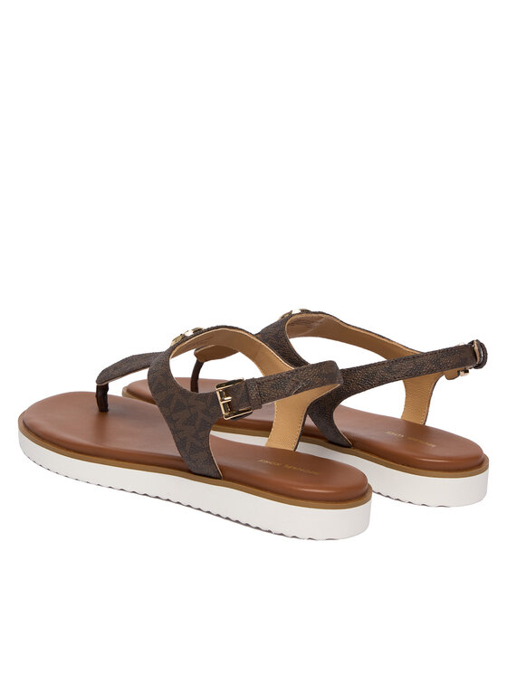 MICHAEL Michael Kors Sandały MICHAEL Michael Kors Val Thong 40R6VAFS1B Brązowy