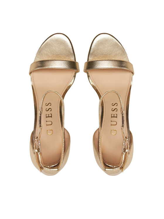 Guess Босоніжки Guess Kabaile FL8KIL LEA03 Золотий