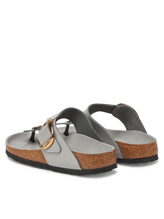 Birkenstock Infradito Birkenstock Gizeh Big Buckle Hex 1029507 Grigio