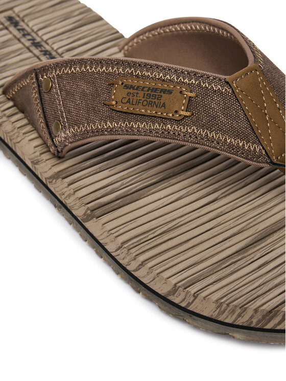 Skechers В'єтнамки Skechers Quill - Seaside 205719/BRN Коричневий