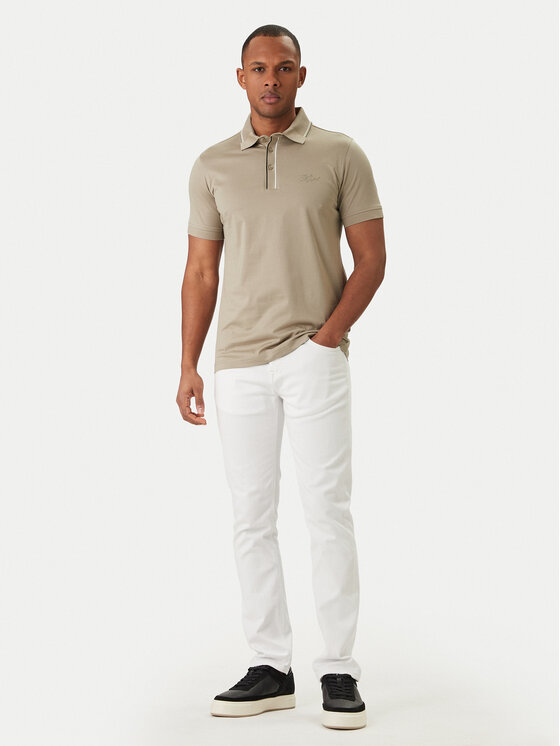 KARL LAGERFELD KARL LAGERFELD Polo 745002 562200 Caqui Regular Fit