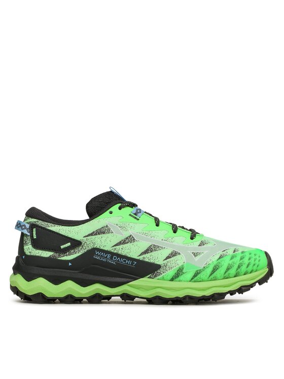 Mizuno Взуття для бігу Mizuno Wave Daichi 7 J1GJ2271 Зелений