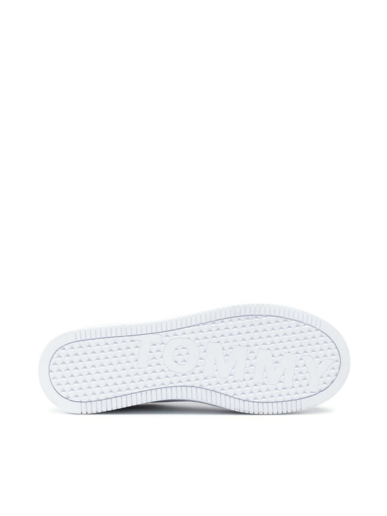Tommy Jeans Snīkeri Tommy Jeans Iconic Flatform EN0EN01421 Balts