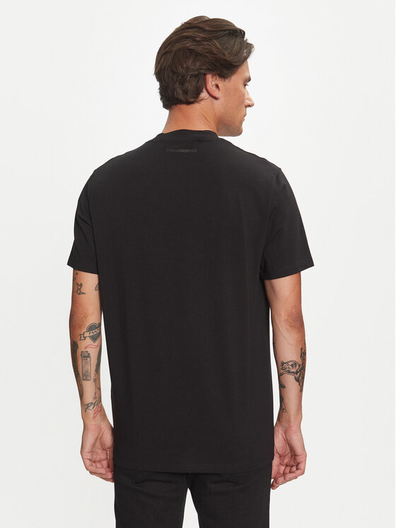 KARL LAGERFELD KARL LAGERFELD T-Shirt 755053 544221 Μαύρο Regular Fit