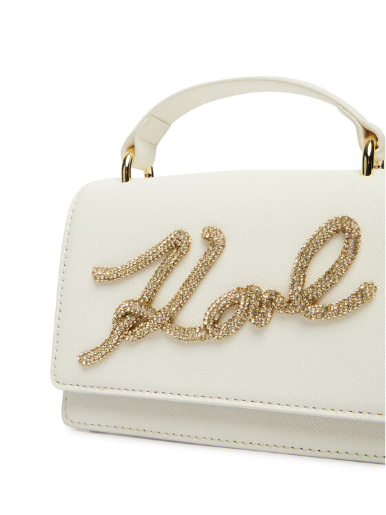 Karl Lagerfeld Kids Borsetta Karl Lagerfeld Kids This Is St Tropez D3 Z31212 Bianco