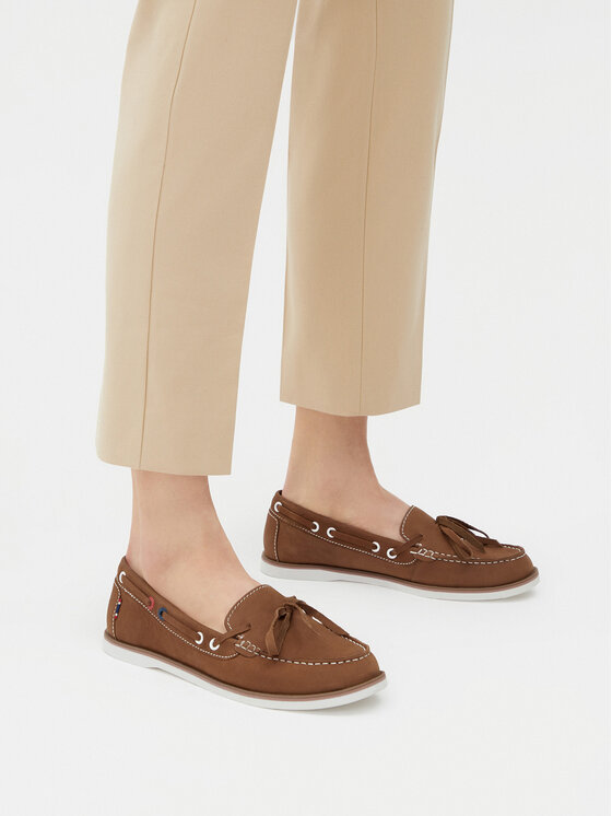 Beverly Hills Polo Club Mokasíny Beverly Hills Polo Club WI16-SKIPER-01 Hnedá