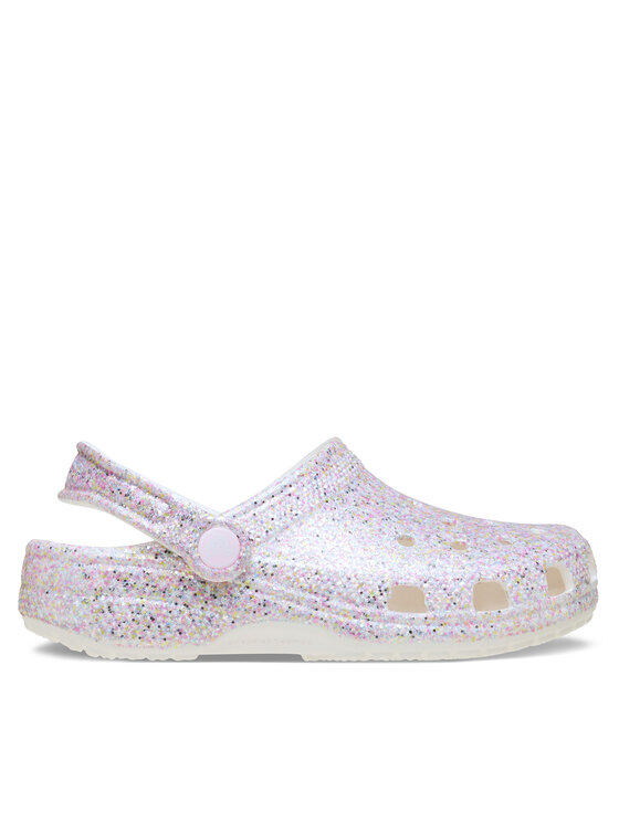 Crocs Шльопанці Crocs Classic Fantasy Glitter Clog K 212561 Білий