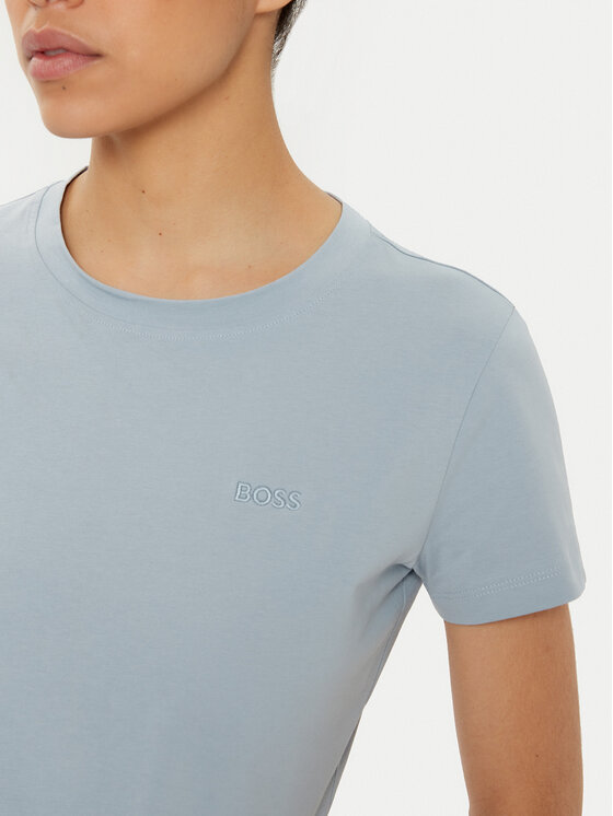 BOSS BOSS Футболка C_Esogo_1 50506973 Голубий Slim Fit
