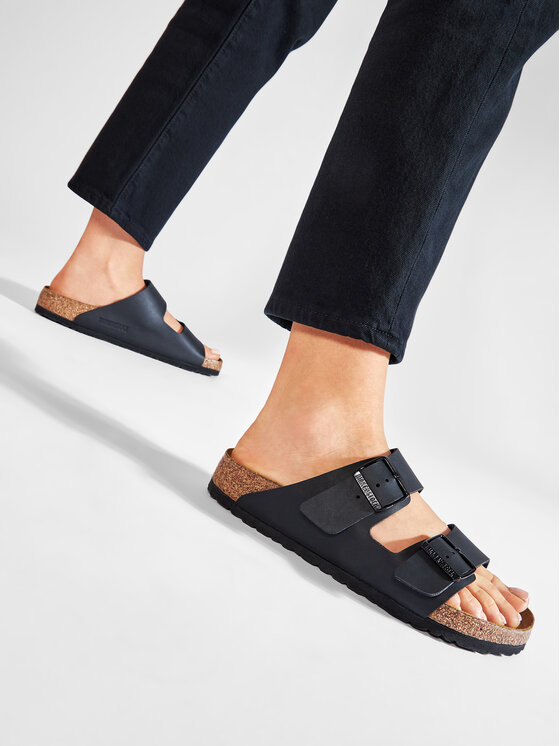 Birkenstock Шльопанці Birkenstock Arizona Birko-Flor 551251 Чорний