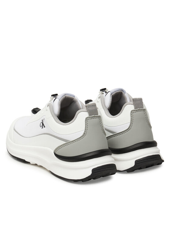 Calvin Klein Sneakersy Calvin Klein Low Cut Lace-Up Sneaker V3X9-83171-1844 D Biela