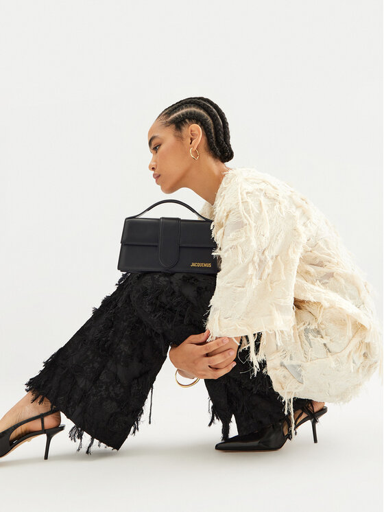 JACQUEMUS Torebka JACQUEMUS Le Grand Bambino 213BA007 Czarny