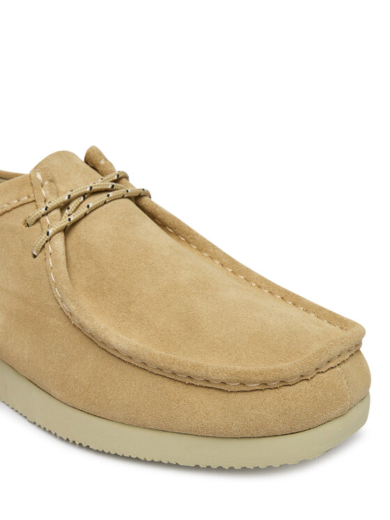 Clarks Туфлі Clarks Wallabee Lite 26327369 Бежевий