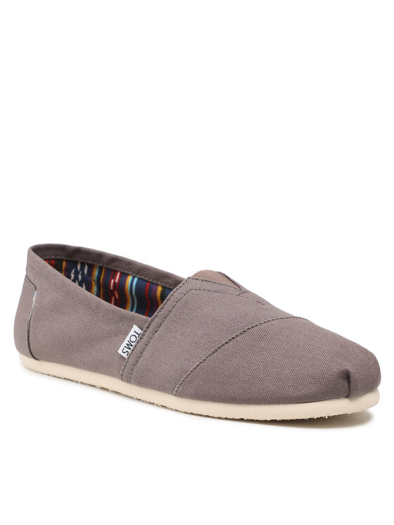 Toms Туфлі Toms Classic 10000864 Сірий