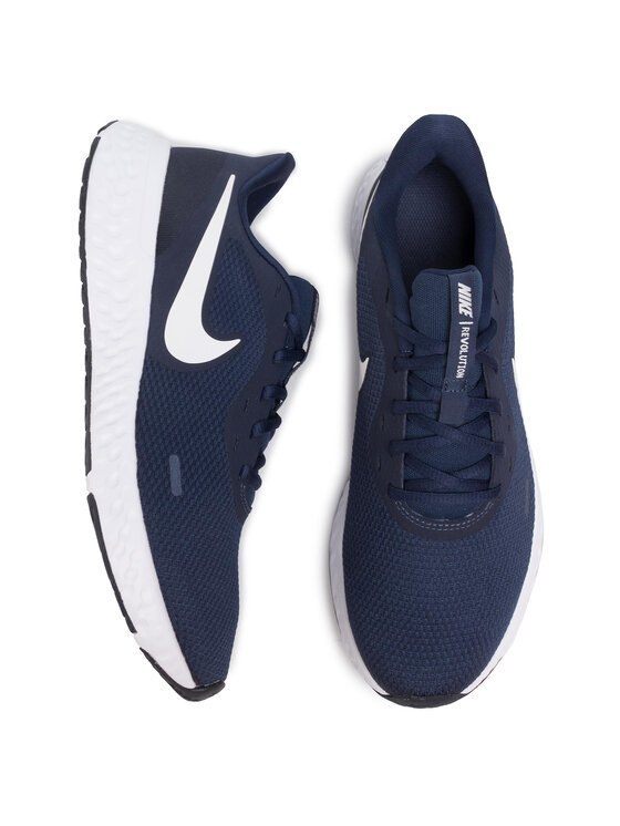 Nike Skriešanas apavi Nike Revolution 5 BQ3204 400 Tumši zils
