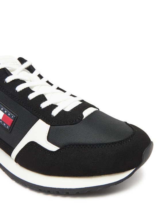 Tommy Jeans Sneakersy Tommy Jeans Tjm Runner Casual EM0EM01590 Čierna