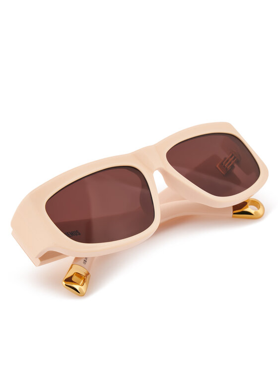 JACQUEMUS Сонцезахисні окуляри JACQUEMUS JAC2C2SUN Бежевий