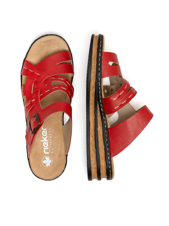 Rieker Ciabatte Rieker 62976-33 Rosso