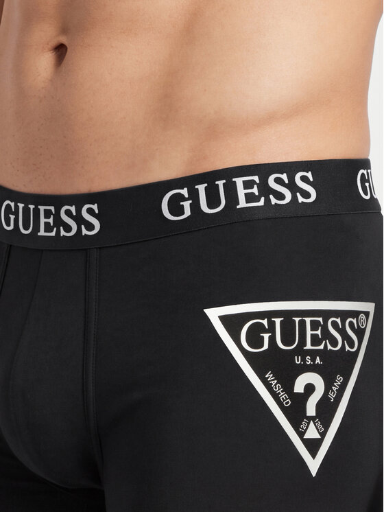 Guess Guess Conjunto de calzoncillos boxer U6BG03 K5365 Negro