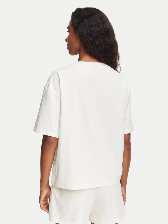 HUGO HUGO Camiseta Signature 50556807 Crema Regular Fit