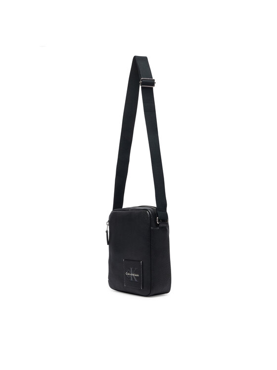Calvin Klein Τσαντάκι Calvin Klein Bold Pebble Simple Reporter LV04D3623G Μαύρο