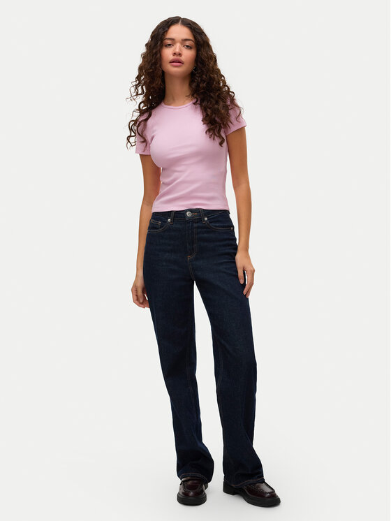 Vero Moda Vero Moda Camiseta Chloe 10306894 Rosa Slim Fit