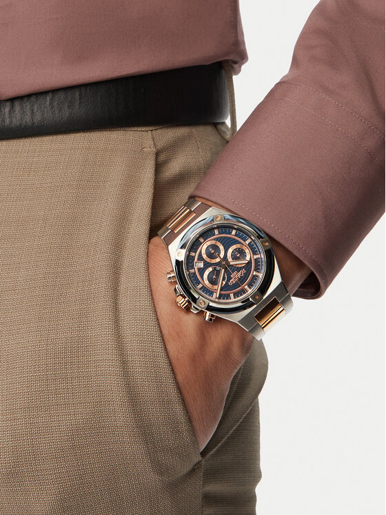 Roamer Годинник Roamer Tempomaster Chrono 221837 49 45 20 Срібний