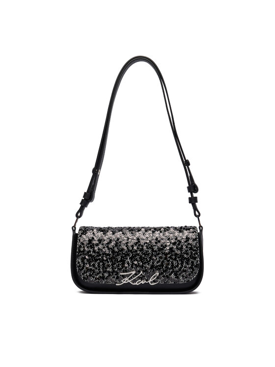 KARL LAGERFELD Kabelka KARL LAGERFELD A4W30040 Černá