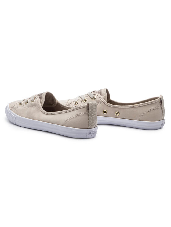 Converse Tenis superge Converse Ctas Ballet Lace Slip 564315C Bež