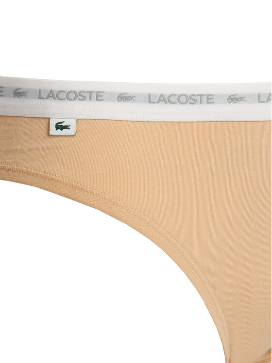 Lacoste Lacoste Conjunto de bragas 8F1338 Beige claro