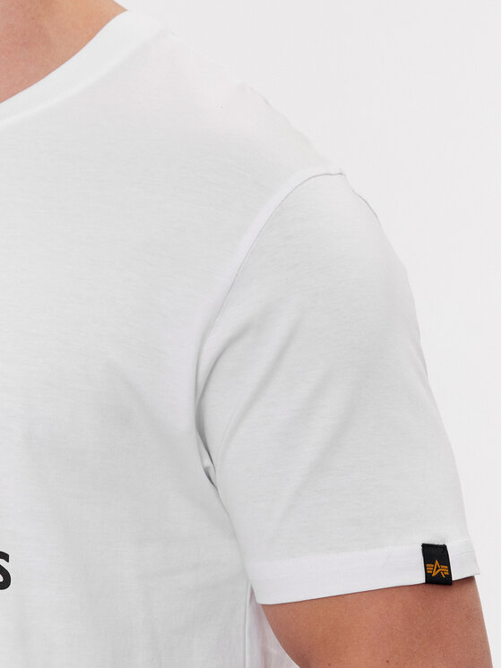 Alpha Industries Alpha Industries Футболка Basic 100501 Білий Regular Fit
