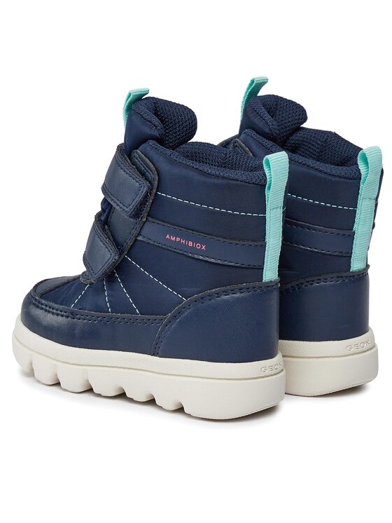 Geox Čižmy Geox B Willaboom Girl B A B365AE 0FU54 C4002 M Tmavomodrá