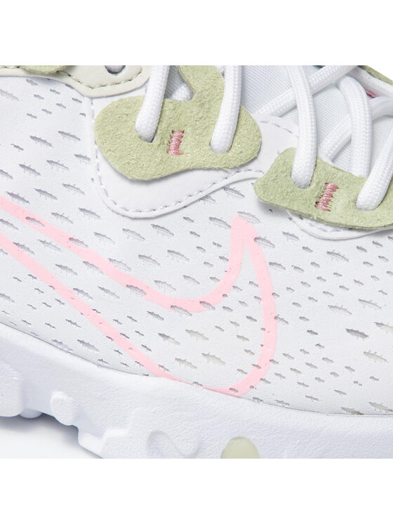 nike react vision white arctic punch olive aura