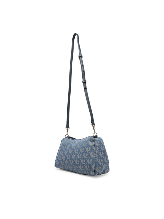 Calvin Klein Jeans Torebka Calvin Klein Jeans Ckj Monogram Drop Sm Shoulder Ba LV04K3142G Niebieski