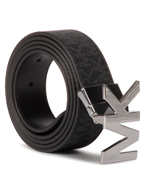 MICHAEL Michael Kors Чоловічий ремінь MICHAEL Michael Kors 34Mm Ctfr Mk Buckle Belt 39H9LBLY1U Чорний