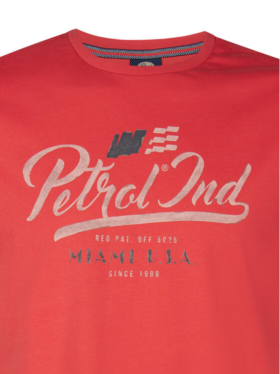 Petrol Industries Petrol Industries Camiseta M-1050-TSR600 Rojo Regular Fit