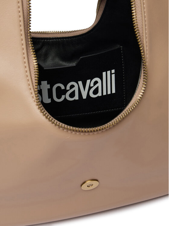 Just Cavalli Дамска чанта Just Cavalli Iconic Snakes 81RA4BA4 ZSA89 Тъмнобежов