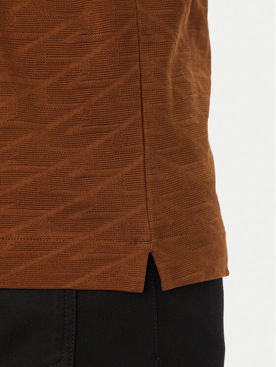 BOSS BOSS Camiseta C-Thompson 180_AM 50565175 Marrón Regular Fit