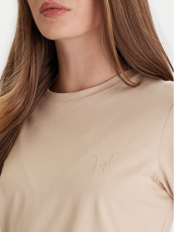 JOOP! JOOP! Футболка 58 253JE58Tia 30049367 Бежевий Slim Fit