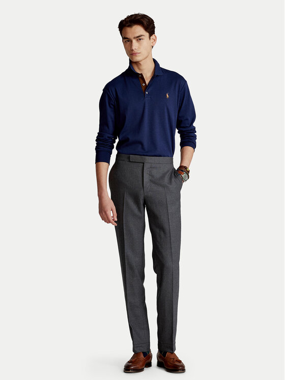 Polo Ralph Lauren Polo Ralph Lauren Поло 710671785001 Cиній Slim Fit