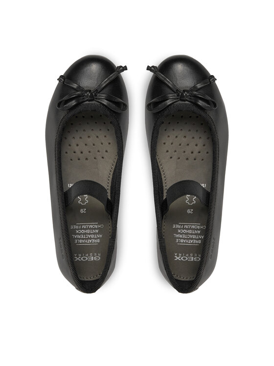 Geox Baleriny Geox J Plie'B J3455B 00043 C9997 S Czarny