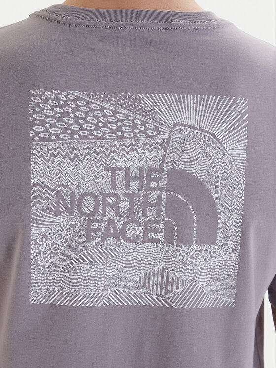 The North Face The North Face Camiseta NSE Box NF0A8GV2 Violeta Regular Fit