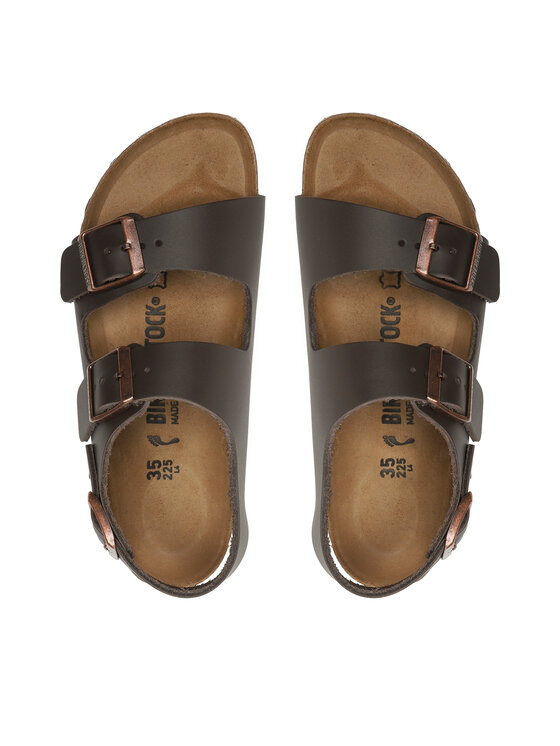 Birkenstock Sandales Birkenstock Milano Bs 34103 Brūns