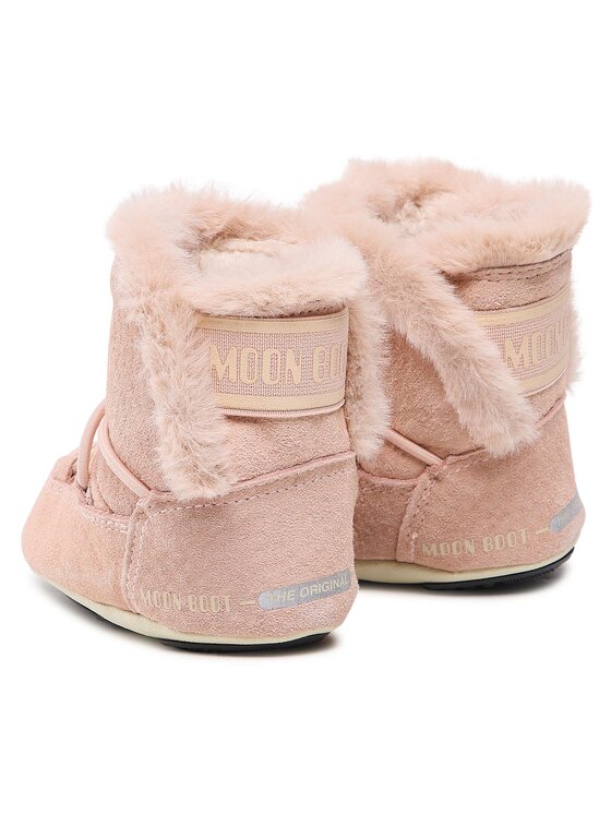 Moon Boot Μπότες Χιονιού Moon Boot Crib Suede 34010300003 M Ροζ
