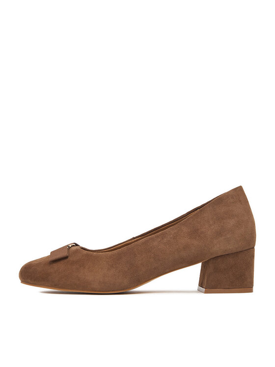 Lasocki Pantofi pumps Lasocki CEO-WS4126-01 Maro deschis